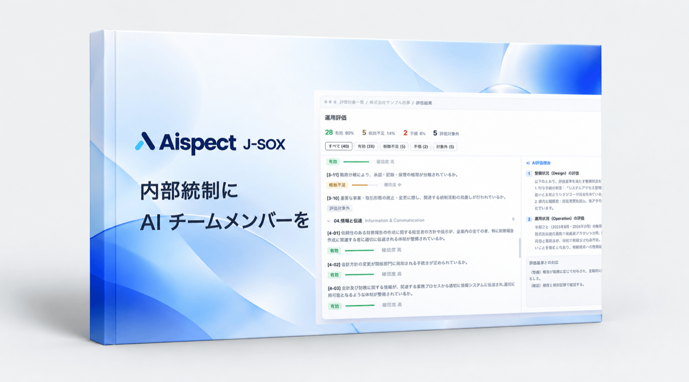 Aispect概要資料の表紙